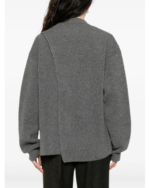 Jil Sander クルーネック セーター Gray