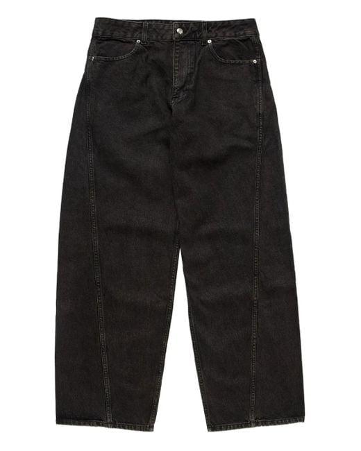 Eckhaus Latta ワイドジーンズ Black