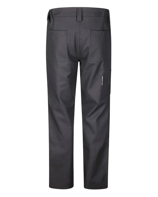 GR10K Gray Replicated-Pocket Trousers for men