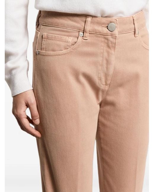 Peserico Natural Five-Pocket Jeans