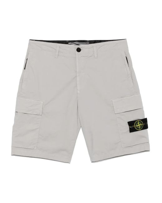 メンズ Stone Island カーゴショーツ Gray