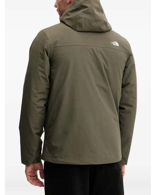 The North Face Green Carto Mono Triclimate 3-In-1 Hooded Jacket for men