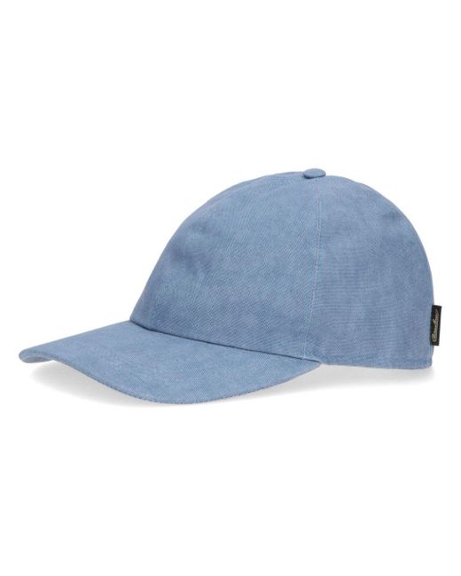 Cappello da baseball Hiker denim di Borsalino in Blue