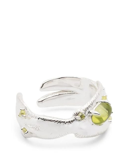 YVMIN White Embellishment Ring