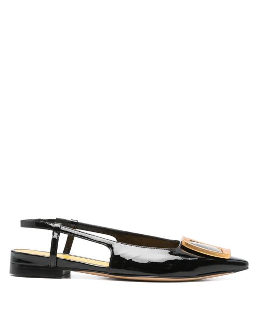Zapatos de tacón con tira trasera Mara Bini de color Black