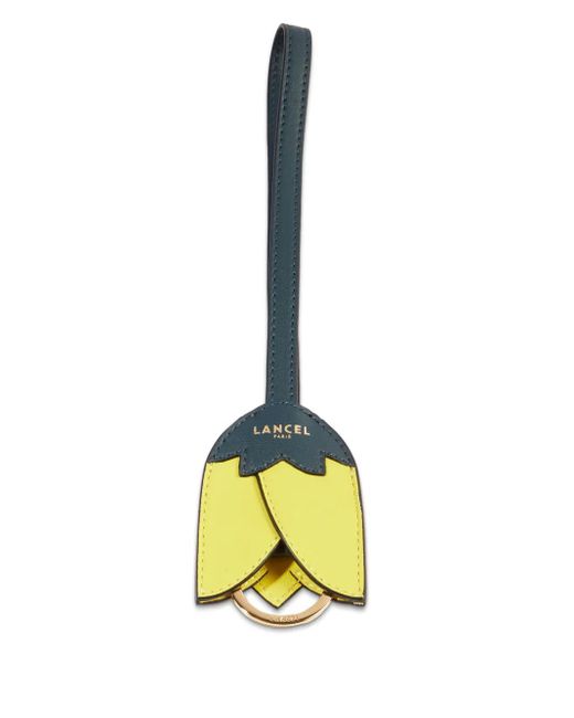 Lancel Tulip キーホルダー Metallic