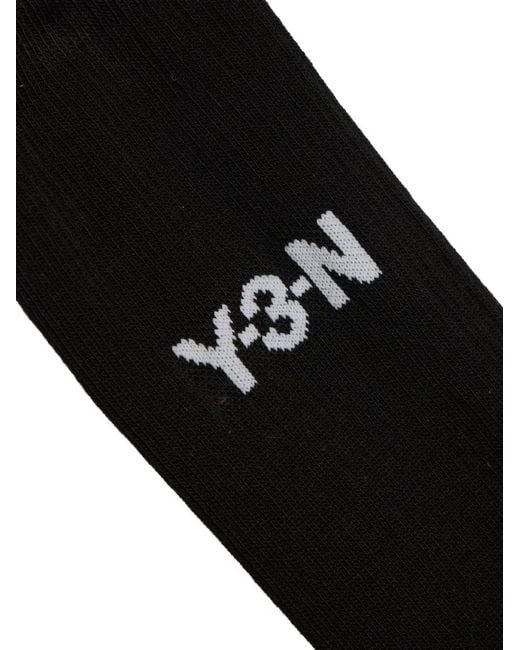 Y-3 Black X Neighborhood Logo Socks