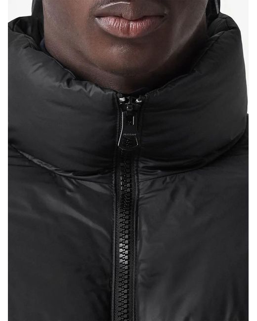 Burberry Black 'Quilted Nylon Puffer Jacket for men