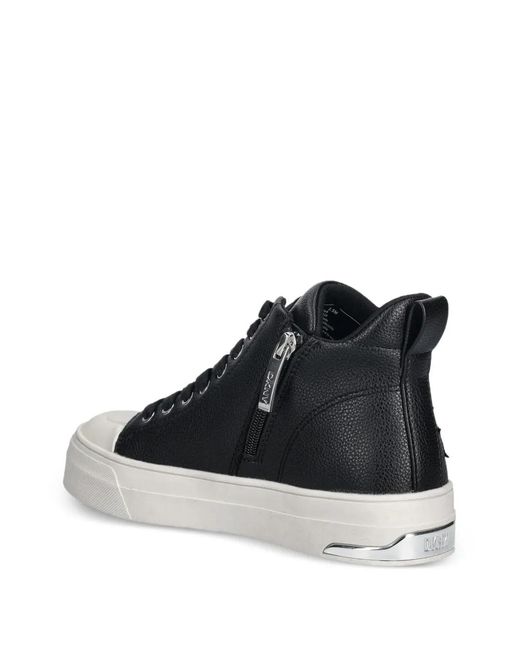 DKNY Black Yaser Star Embellished Sneakers