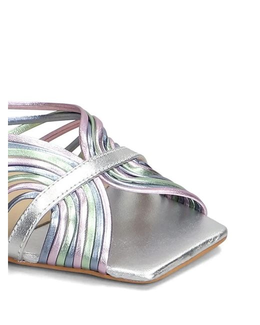 Werner White Strappy Sandals