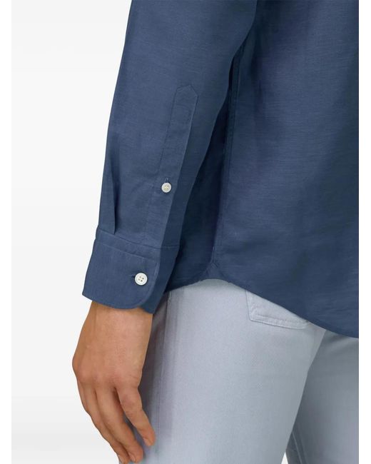 Boggi Blue Regular-Fit Shirt for men
