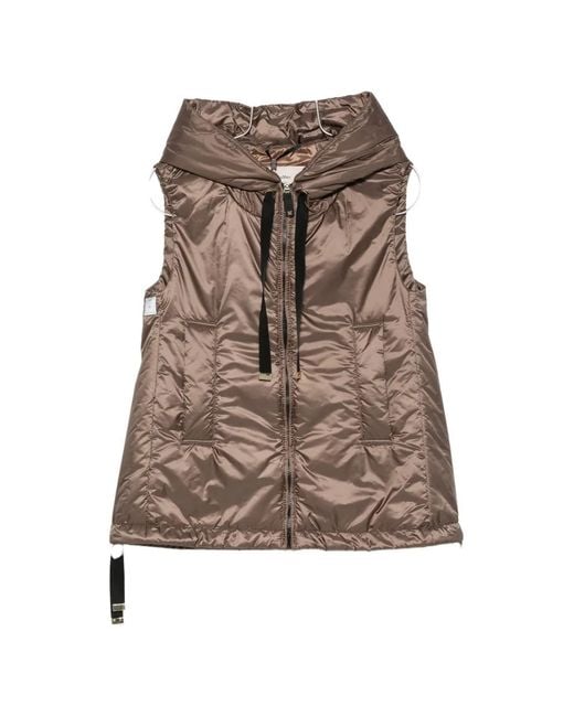 Chaleco The Cube Con Capucha Max Mara de color Brown