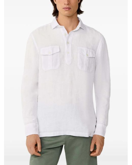 Camicia di Hackett in White da Uomo