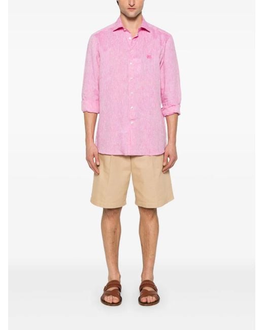 Etro Pink Shirts for men