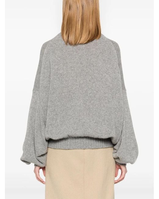 Khaite Gray Morris Sweater
