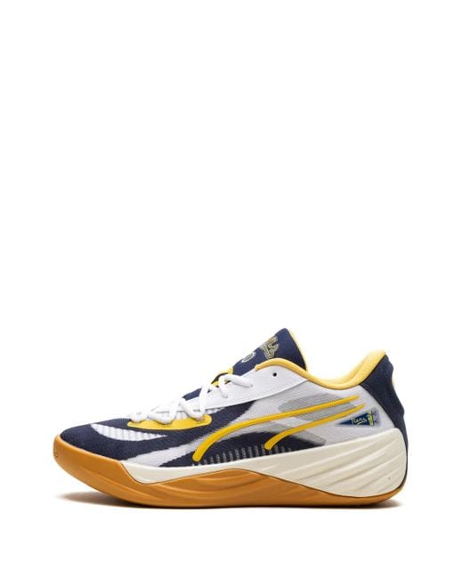 PUMA Blue X Fives All-Pro Nitro Harlem Rens 100 Year Anniversary Sneakers for men