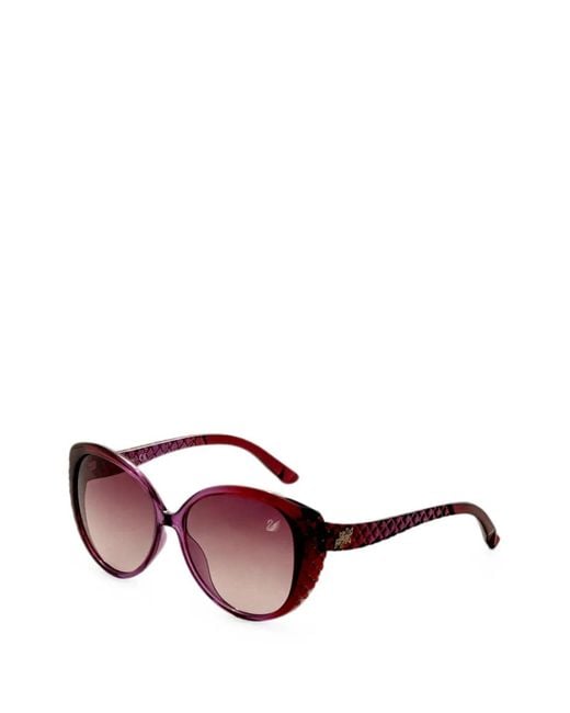 Swarovski Pink Crystal-Embellished Sunglasses