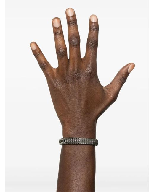 OUR LEGACY SPINE BRACELET BLACK