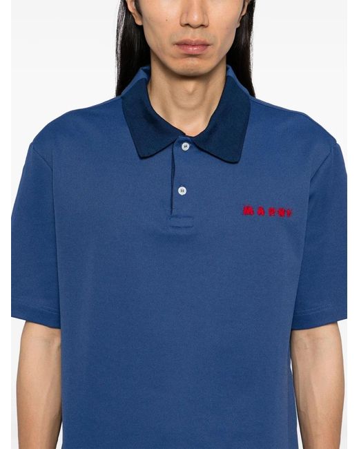 Marni Blue Compact Royal T-Shirt for men