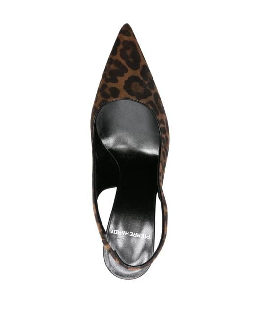 Pierre Hardy Brown Scuba 90Mm Leopard-Printed Pumps