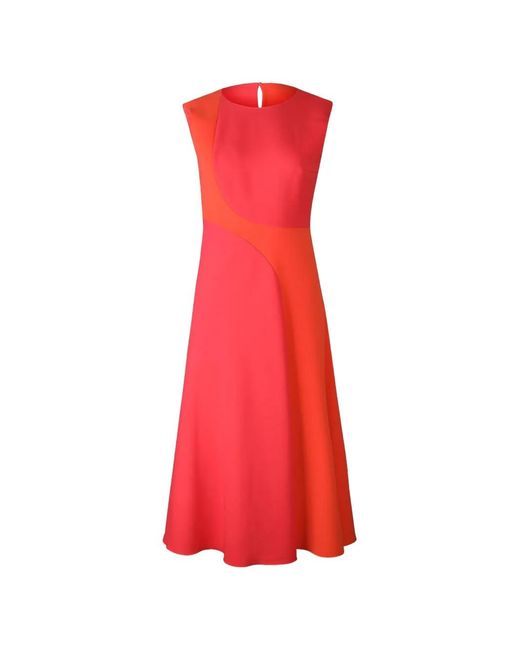 Roksanda Red Aras Midi Dress