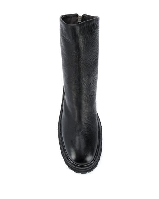 Marsèll ウェッジ アンクルブーツ Black