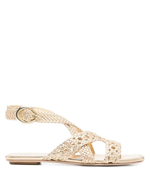 Ballerine Thea di Stuart Weitzman in Natural