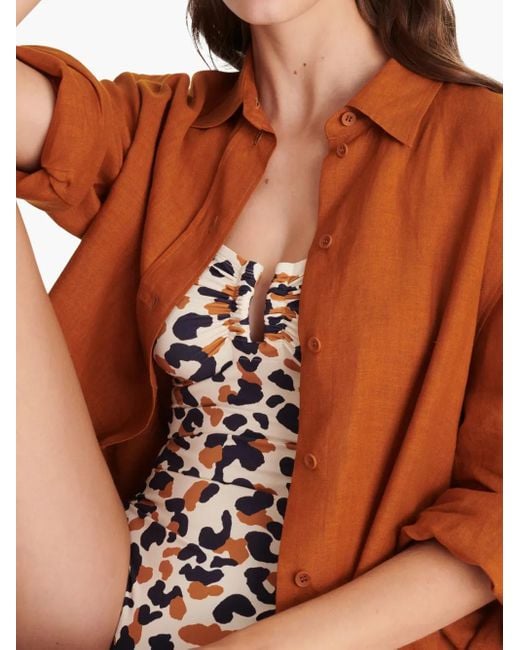 Eres Orange Mignonette Shirt