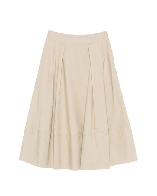 Woolrich Natural Cotton Long Skirt