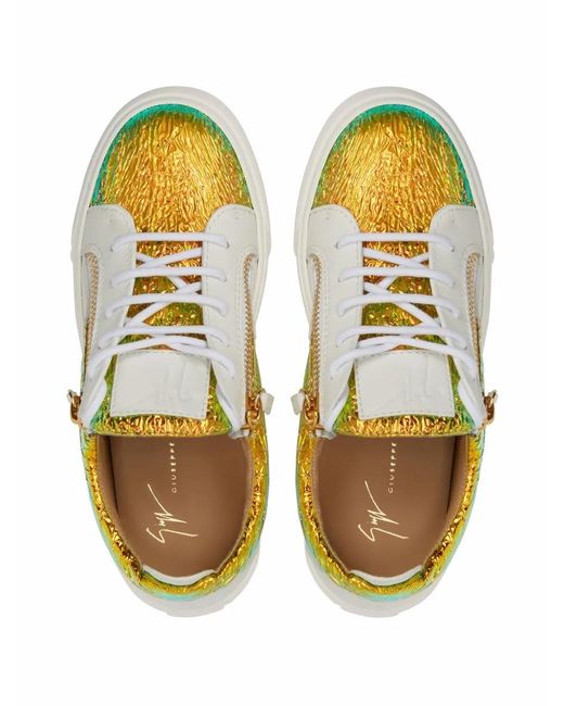 Giuseppe Zanotti White Gail Sneakers