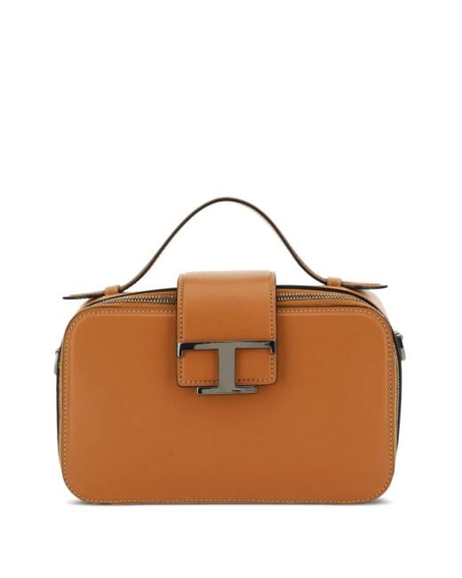 Tod's Brown T Timeless Shoulder Bag for men