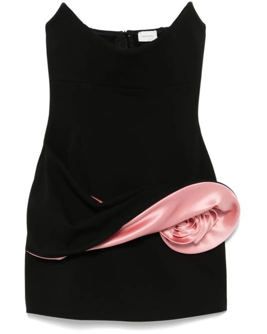 Magda Butrym Black Schulterfreies Minikleid