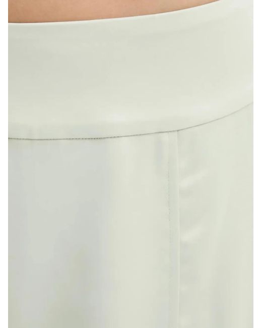 Aeron Midi-Rok Met Elastische Taille in het Natural