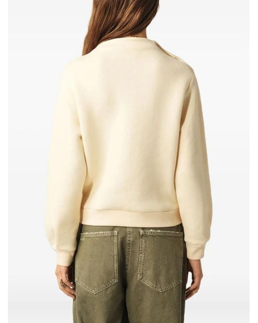 Ba&sh Natural Robbie Sweatshirt