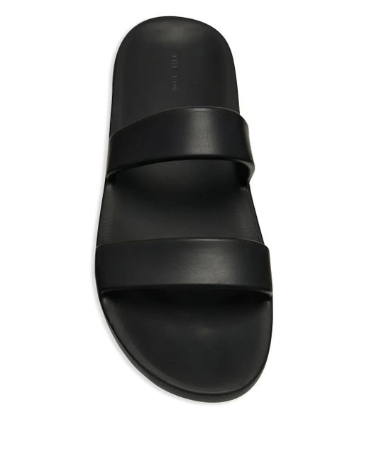 The Row Black Foam Slides