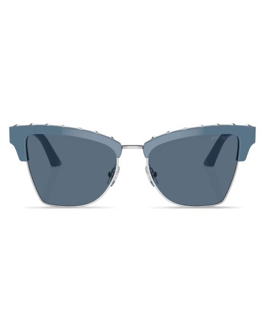 Jimmy Choo Blue Maxime Sunglasses