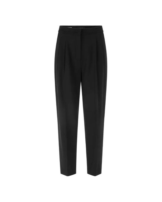 Marc Cain Black Pleated Trousers