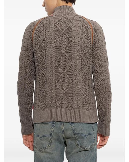 DIESEL Brown K-Inome Sweater for men