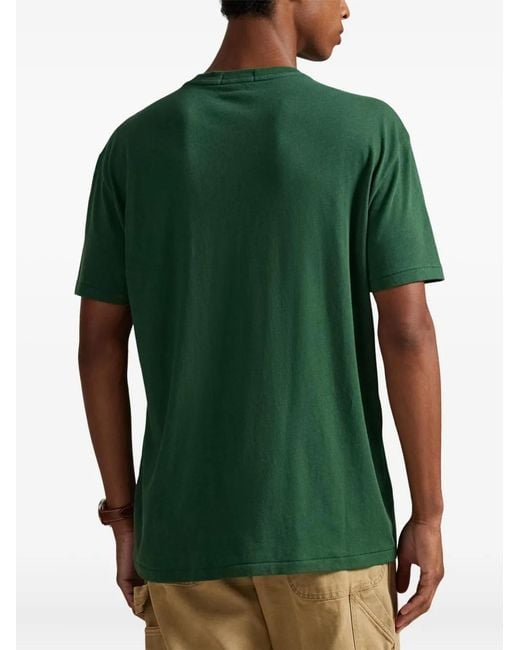 Polo Ralph Lauren T-Shirt Met Grafische Print in het Green voor heren