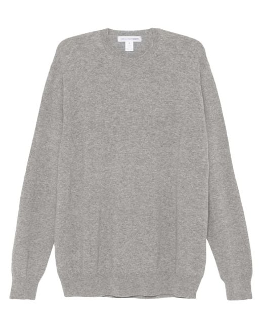 Comme des Garçons Gray Wool Sweater for men