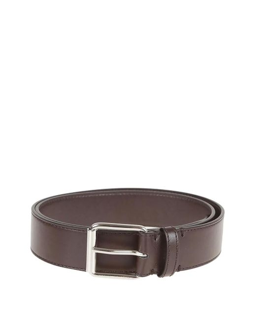 Ceinture À Coutures Contrastantes Stella McCartney en coloris Brown