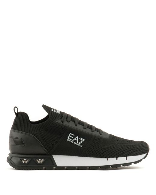 EA7 Black Legacy Knitted Sneakers