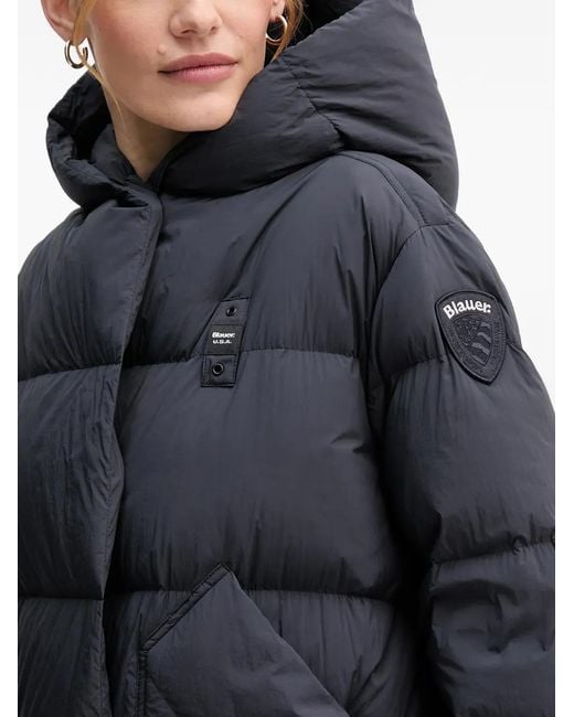 Blauer Black Doudoune À Capuche