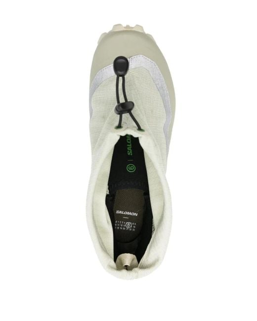 MM6 MAISON MARGIELA X SALOMON White Cross Low Sneakers