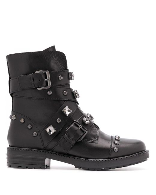 carvela scant buckle ankle boots