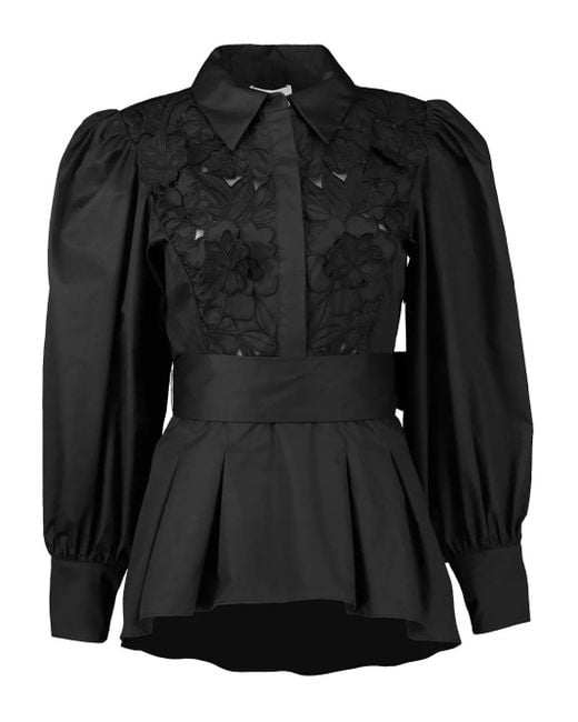 CHRISTY LYNN Black Mazarra Blouse