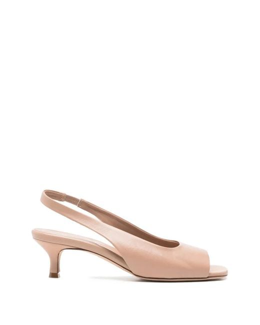 LORENA PAGGI Pink Slingback Sandals