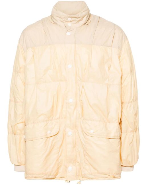 Our Legacy Natural Exhaust Panelled Puffer Jacket for men
