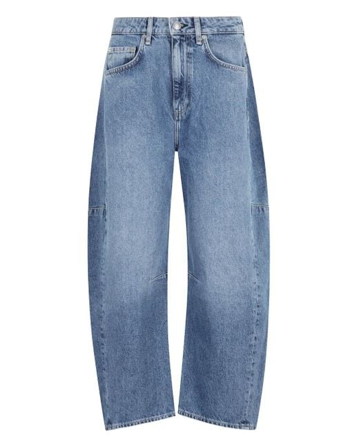 Rag & Bone Blue Charlie Balloon-Leg Jeans