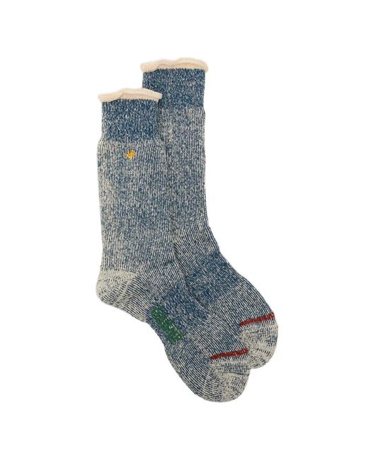 Anonymous Ism Blue Xgohemp Textured Socks